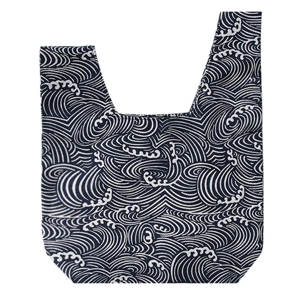 Прогулочная Сумка тоут в японском стиле портативная простая сумка с узелком