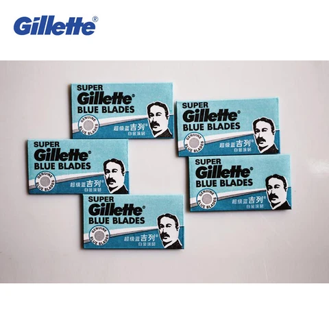 Gillette Super Blue Лезвия для бритвы 5 лезвий