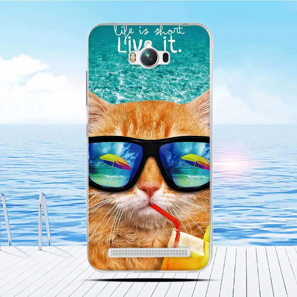 Чехол для Asus ZenFone Max ZC550KL 5 дюйма мультяшный 3D рельефный рисунок задняя крышка из