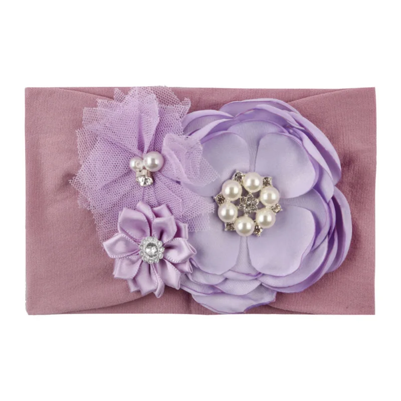 

Princess Baby Headbands For Girls Soft Elastic Baby Hair Accessories Infant Headwear Turban Photography Accessories 1 PC