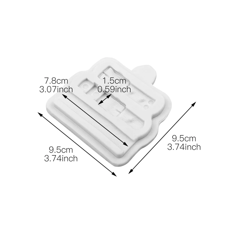 Belt Straps Silicone Mold For Cake Decorating Tools Bakeware Crafts Sugarcraft Desserts Chocolate Cupcakes Topper Steampunk | Дом и сад