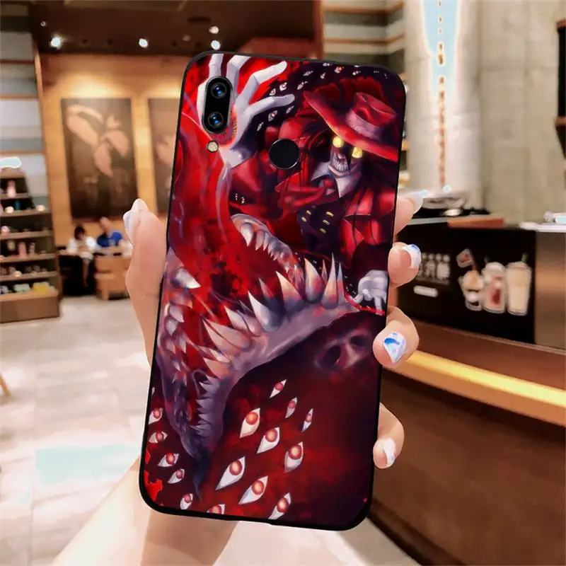 

Alucard Hellsing Japanese cartoon high quality Phone Case shell For Xiaomi Redmi note 7 8 9 t k30 max3 9 s 10 pro lite
