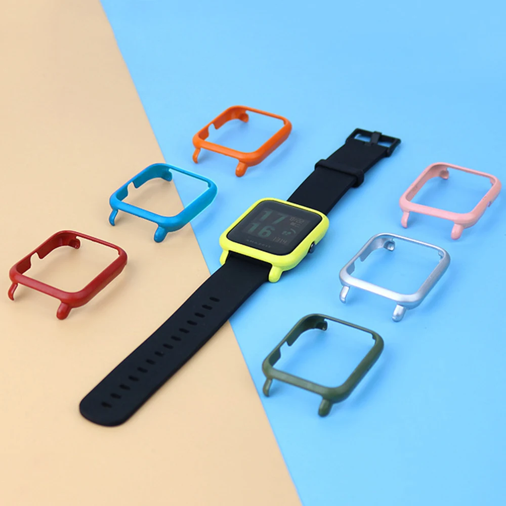 Мягкий ТПУ защитный силиконовый чехол для Huami Amazfit Bip Молодежные Часы SmartWatch Watachband Спортивные товары аксессуары