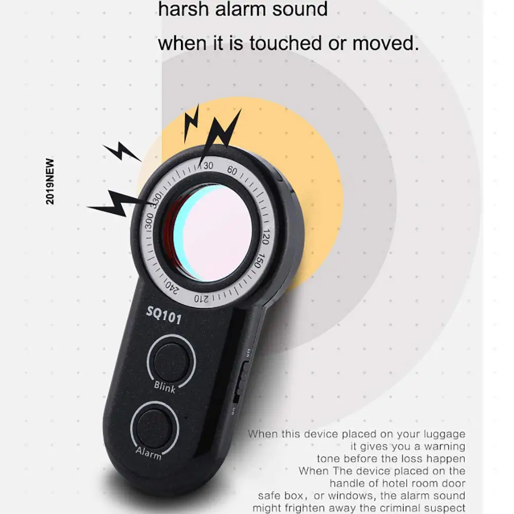 Персональная сигнализация определяет устройства портативный анти-шпионский