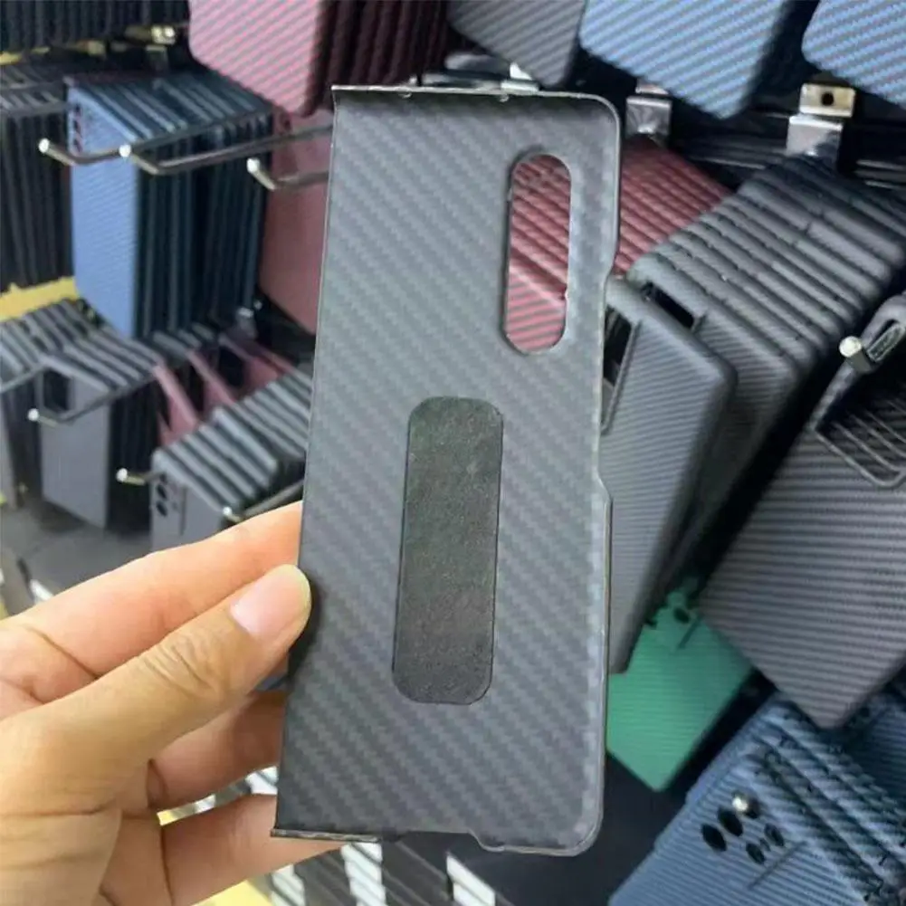 

1 шт. углеродное волокно для Z Fold 2 ультратонкое арамидное волокно для Z Fold 3 Cover O6h7