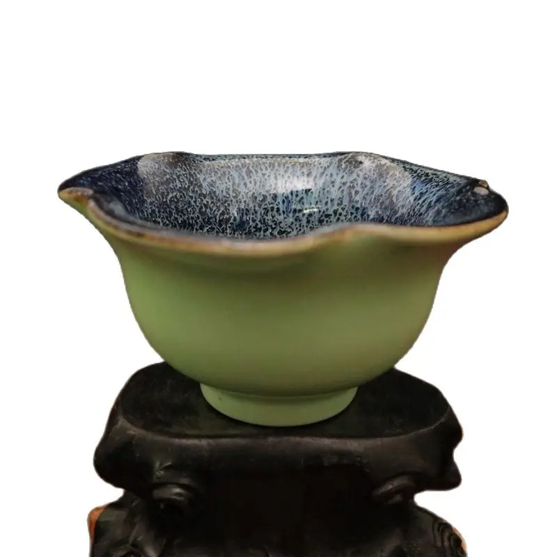 

Chinese Old Porcelain Green Glaze Lace Bowl Of Kiln-Made Porcelain
