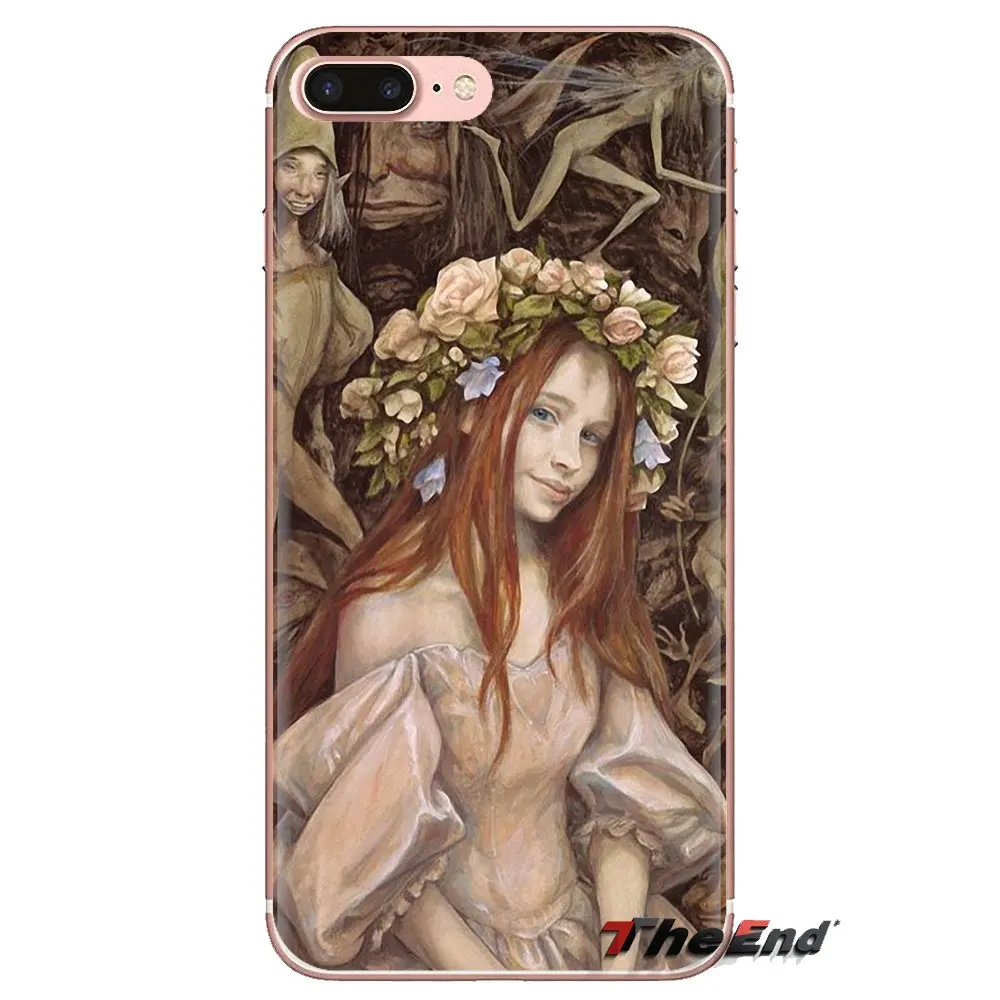 Brian Froud beautifully Digital Transparent Soft Cases For Samsung Galaxy S3 S4 S5 Mini S6 S7 Edge S8 S9 S10 Plus Note 3 4 5 8 9 |