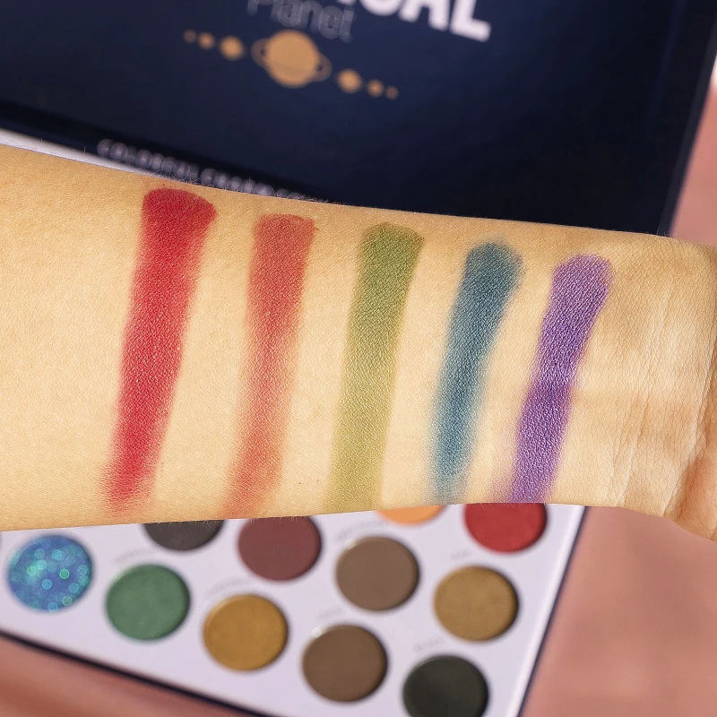 Beauty Glazed 40 оттенков блестящие матовые тени для век Палитра стойкая