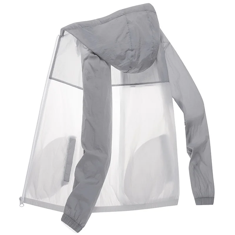 

2021 Sun Protection Clothing Pocket Quick-Drying Ultrathin Sunscreen Jacket Windbreaker Cycling Running Camping Breathable Shirt