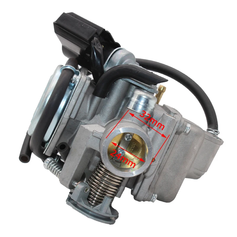 Мотоцикл PD24J карбюратор 24 мм Carb 42 воздушный фильтр для двигателя GY6 125CC 150CC 200CC ATV Go