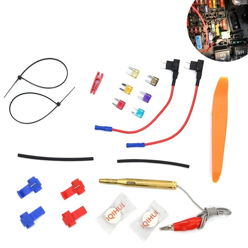 12V автомобильный адаптер предохранителя с дополнительным предохранителем