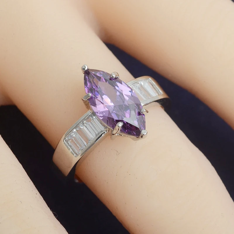 RBNYD модные классические свадебные кольца с кристаллами для женщин женское