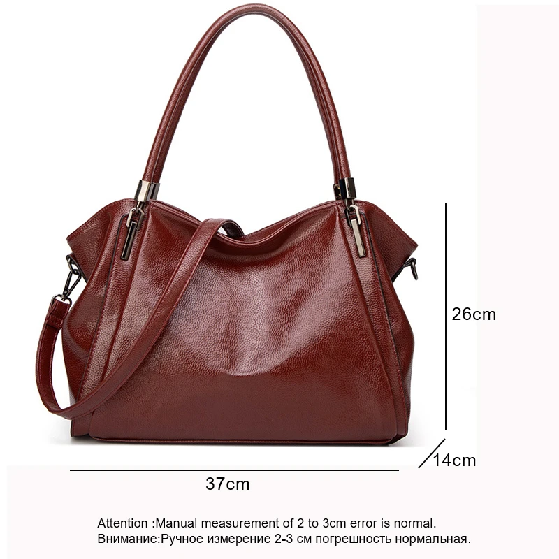 

LIKETHIS PU Leather Bags Women Handbag Shoulder Bag For Female Fashion Minimalist Design 10 Years Anniversary New