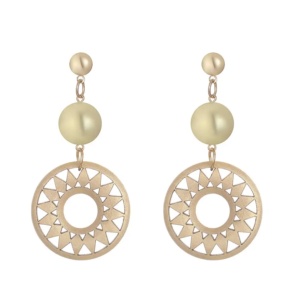 YULUCH этнические африканские индийские Индивидуальные женские синие Черные полые