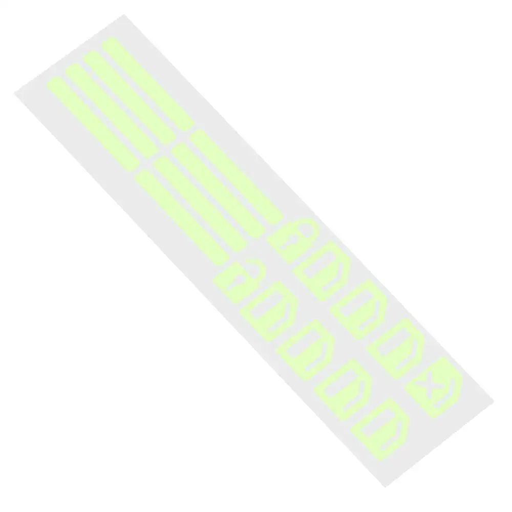 Светящиеся автомобильные наклейки на двери окна подъемника кнопки для VW Polo 2016 Golf