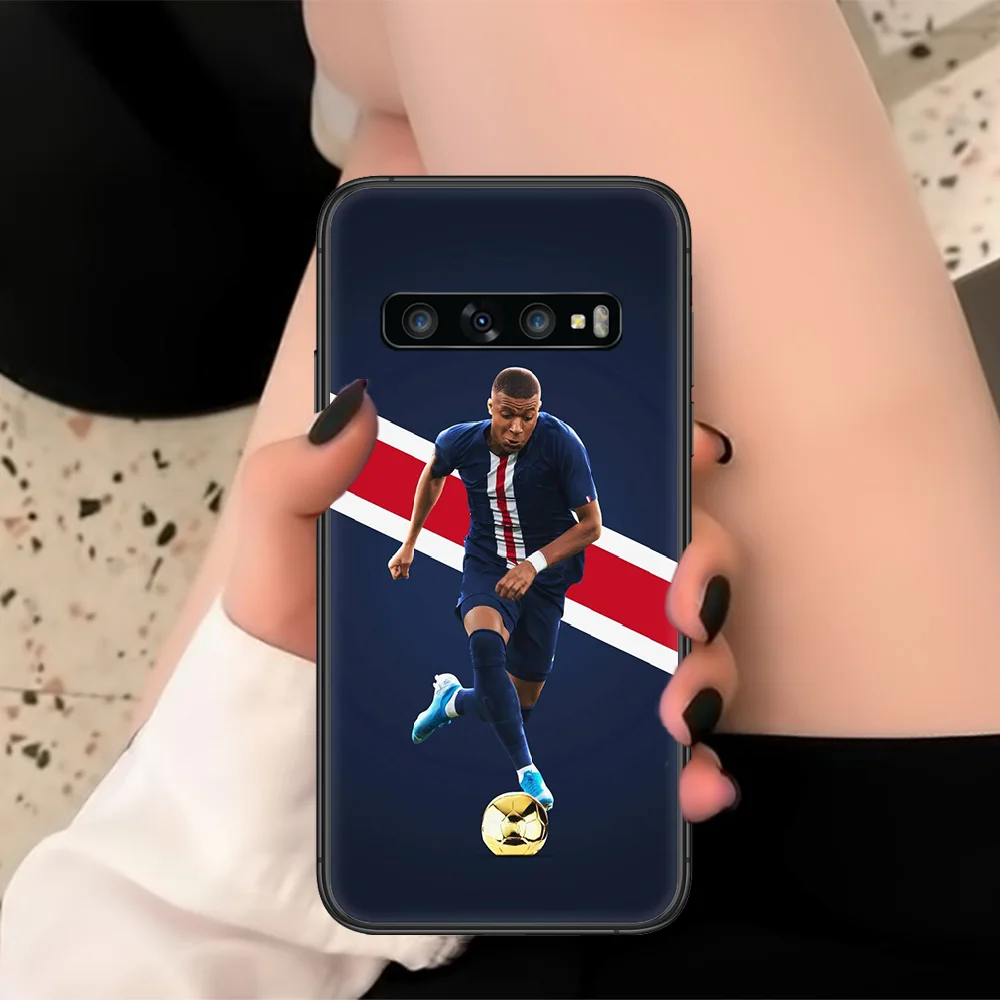 

Mbappe Soccer Football 7 Phone Case For Samsung Galaxy Note S 8 9 10 20 Plus E Lite Ultra Black black Cover Pretty Shell