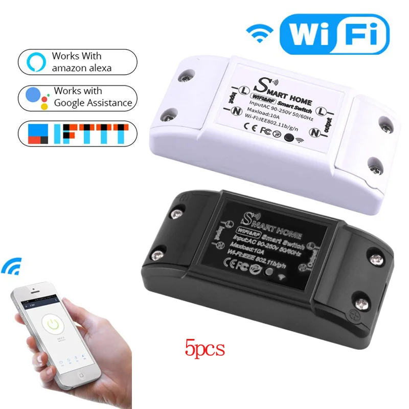 Беспроводной доступ в Интернет + RF DIY Смарт дистанционный переключатель Domotica