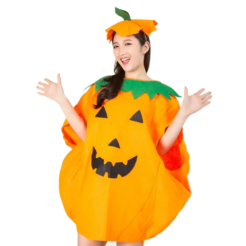 DUOUPA костюм на Хэллоуин для взрослых детей Тыква выступления праздничный Косплэй