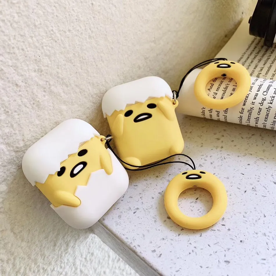 Для AirPods случае 3D мультяшный наушник чехол для Apple Airpods 2 забавные интимные аксессуары защитную крышку с палец кольцо ремень