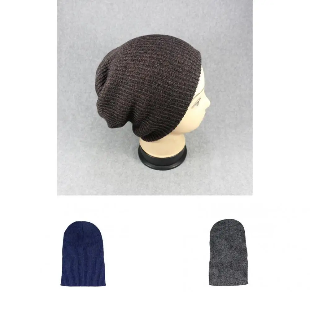 

Ветрозащитная шапка осень зима стильная, головной убор, мужская шапка, вязаная шапка для кемпинга