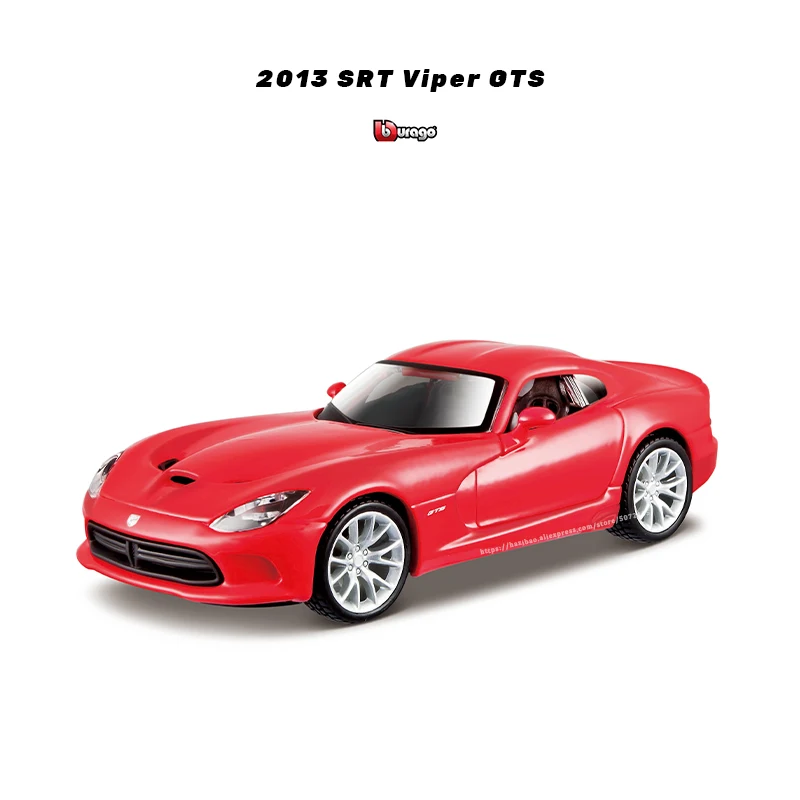 BBurago 1:32 2013 SRT Viper GTS Автомобильный сборник из сплава WRC rally модель подарки Игрушка Специальная картонная упаковка мальчик игрушки на.