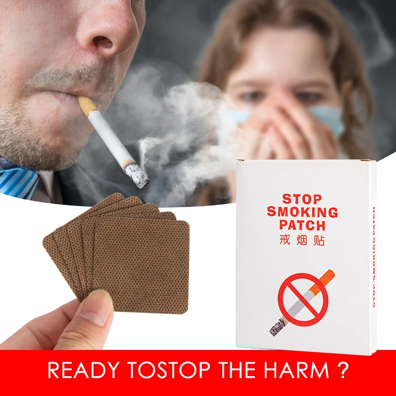 Пластырь от дыма с 100% натуральными ингредиентами 20 шт./2 коробки | Красота и