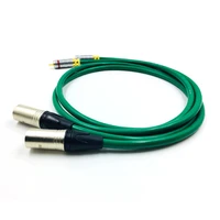 hifi mcintosh audio cable 2 xlr male to 2 rca male quality cables 2xlr to 2rca dual xlr male to dual rca