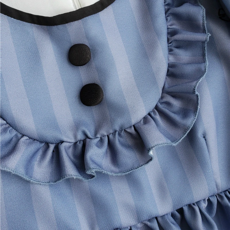 Милые японские кукольные Платья в стиле ретро с длинными рукавами для девочек