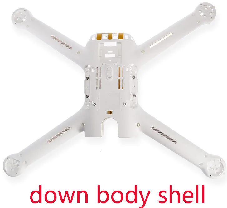 Piezas de repuesto para Dron Mi versi&oacute;n 4k, conjunto de marco de Baldes, carcasa de cuerpo de Motor de aterrizaje, protector de h&eacute;lice de bater&iacute;a, receptor Wifi-1
