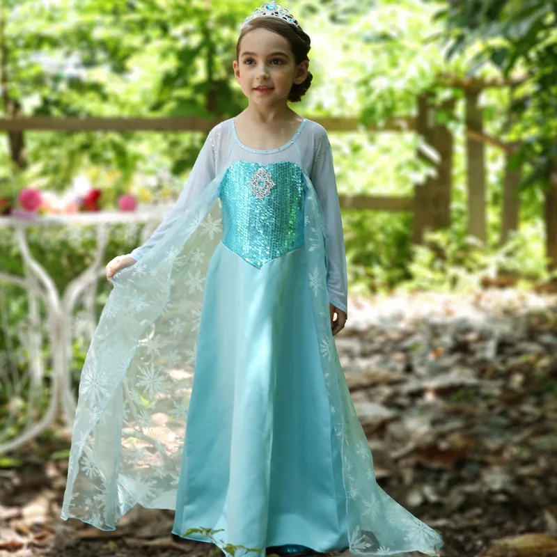 Платье принцессы жасмин для девочек Хэллоуин детвечерние НКА косплей одежда