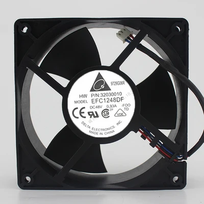 Новый преобразователь постоянного тока DELTA 48 В 12032 12 см EFC1248DF 0.33A|Системы HVAC и