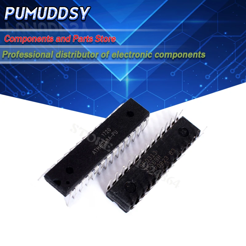 5PCS ATMEGA8A-PU ATMEGA8A ATMEGA8 DIP28 IC | Электронные компоненты и принадлежности