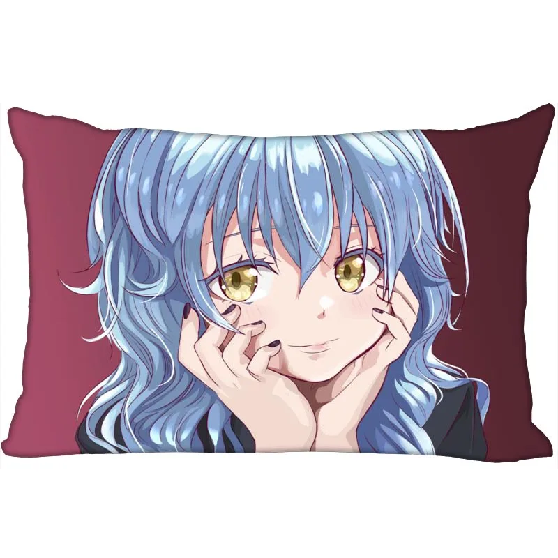 

Tensei Shitara Slime Datta Ken Pillowcase 45x35cm Rectangle Zipper Pillow Case Print Wedding Decorative Pillowcase Cover 0913