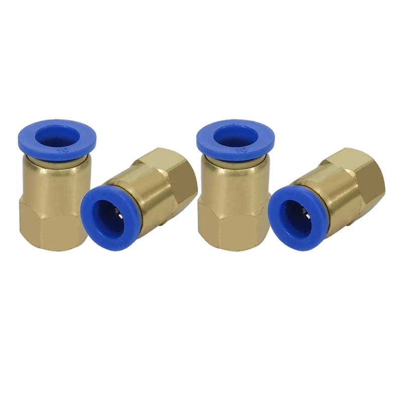 

10 шт., прямые пневматические разъемы BSPT, 10-1/4 дюйма