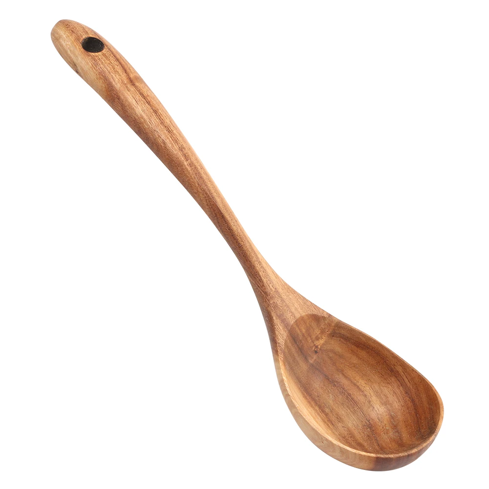 Wood Spoon Японская портативная деревянная кухонная утварь, антипригарная лопатка, ложка, лопатка для еды, палочка для еды, вилка, посуда для путешествий, кухонный инструмент - Цвет: Wood Spoon
