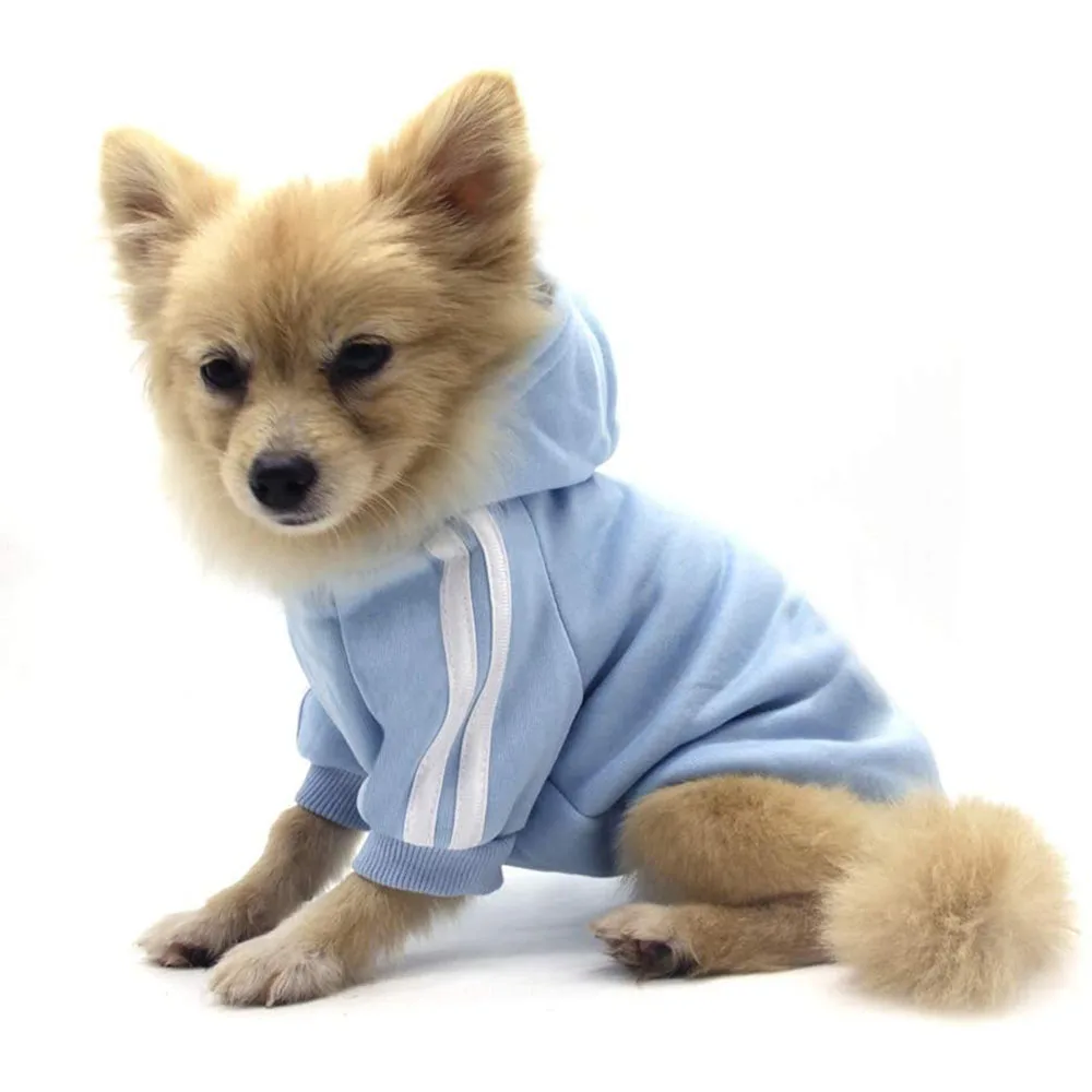 Худи Srping для собак спортивный стиль летняя одежда щенков Rrench бульдог Шпиц Тедди