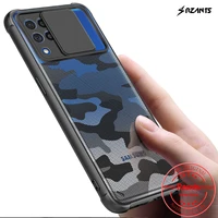 rzants for samsung galaxy f62 galaxy m62 case soft military camouflage lens lens protection shockproof slim luxury clear cover