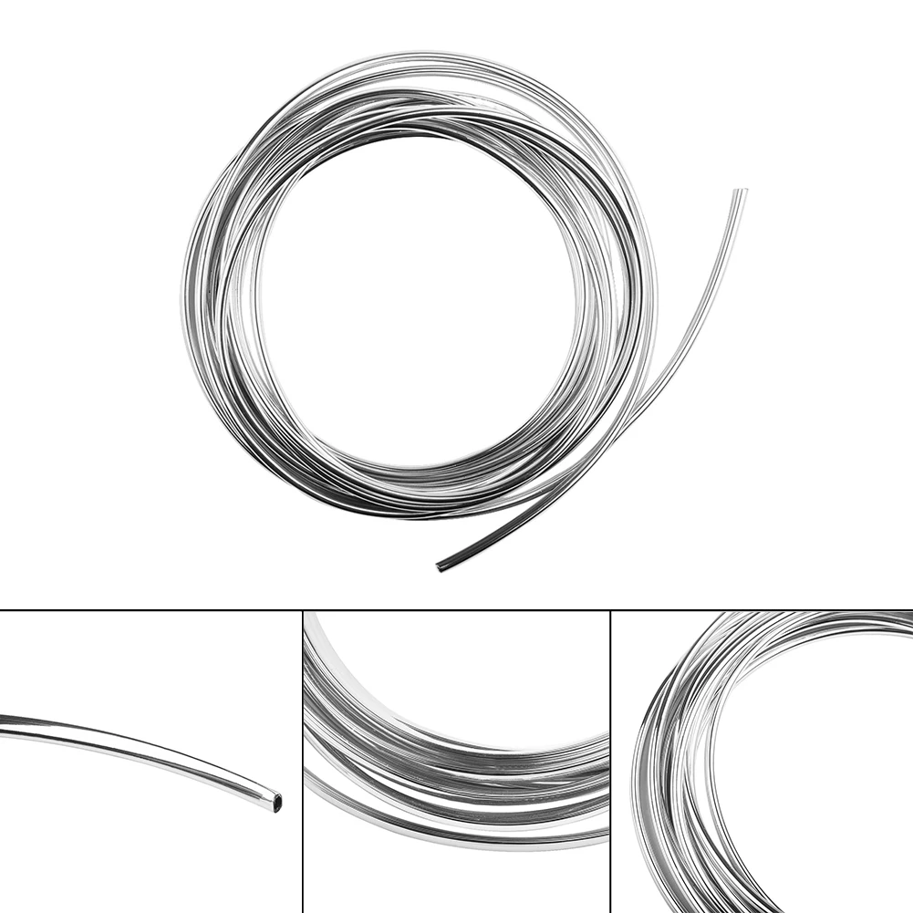 

Car Door Edge Trim Strip Protector Chrome Moulding Practical Useful 1PC