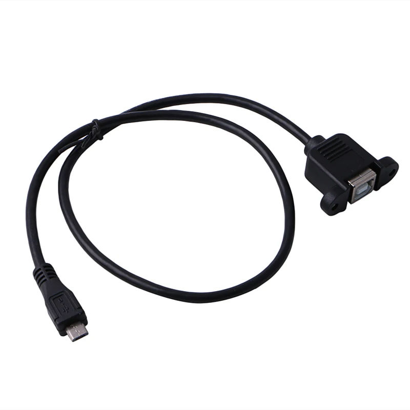 50 см Принтер Панель для подключения USB 2 0 B муфтовый стыковочный переводник микро 5