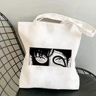 Сумка для покупок Bl с принтом, Корейская сумка-шоппер Ulzzang, Холщовая Сумка-тоут, женская сумка, сумки на плечо в стиле Харадзюку