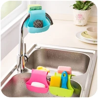 2pcs sink shelf soap sponge drain rack bathroom holder kitchen storage hang cup organizer sink kitchen accessories f67