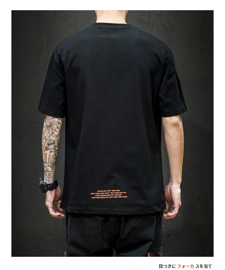 

Mens Fashion T Shirt Summer Casual Tshirts Male Streetwear Clothing T-shirt Cotton Tee Men Oversized Tops & Tees Xxxtentacion