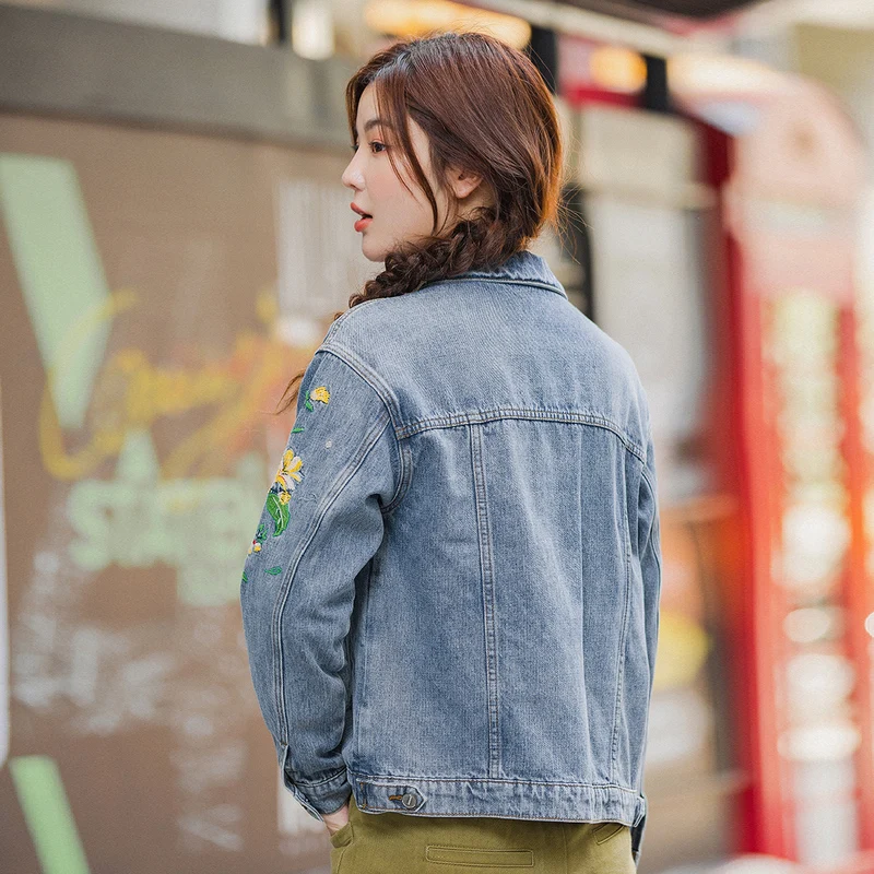 INMAN весна 2020 художественный литературный хлопок вышивка цветок много карманов