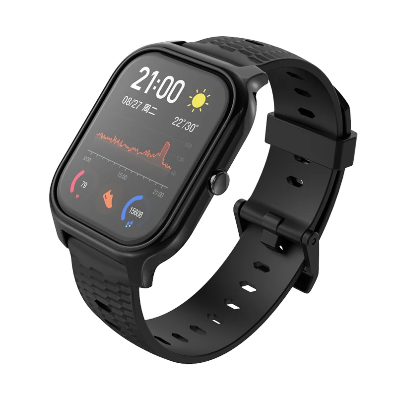 

Silicone Wristband For Xiaomi Huami Amazfit GTS Wrist Strap 20mm Bracelet For Huami Amazfit gts Case Cover Protector Smart band