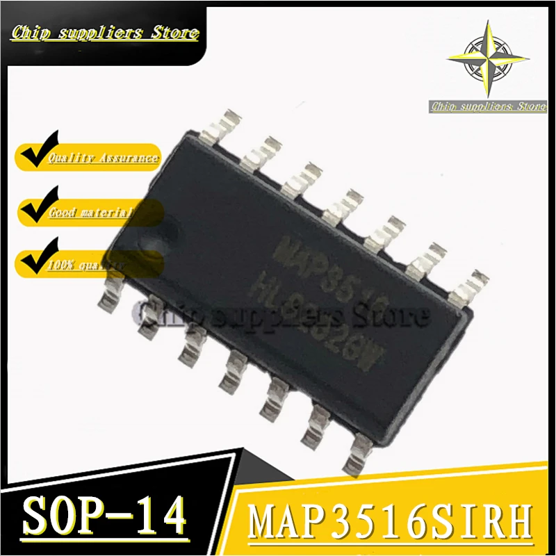 10 шт.-100 шт. // MAP3516SIRH SOP-14 MAP3516S SOP14 чип питания Nwe тонкие материалы 100% качество |