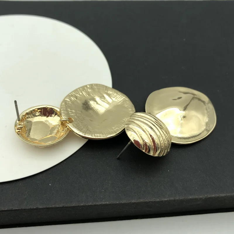 TOTASALLY Roung круглые серьги для женщин модные стильные геометрические необычные