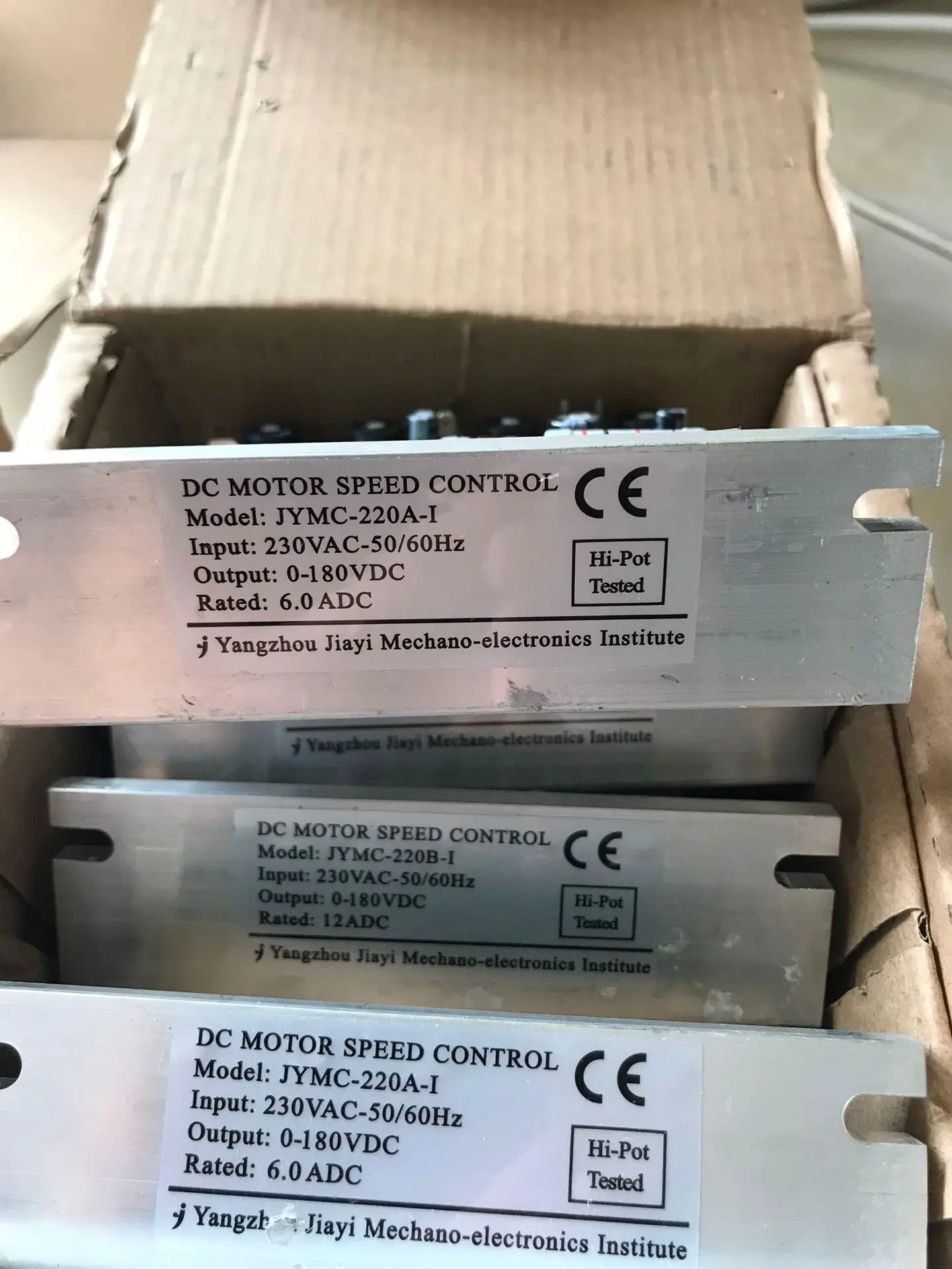 Regulador de Velocidade do Motor Controle para Mini Escova Torno Placa dc Jymc-220a-i 230vac 6.0adc