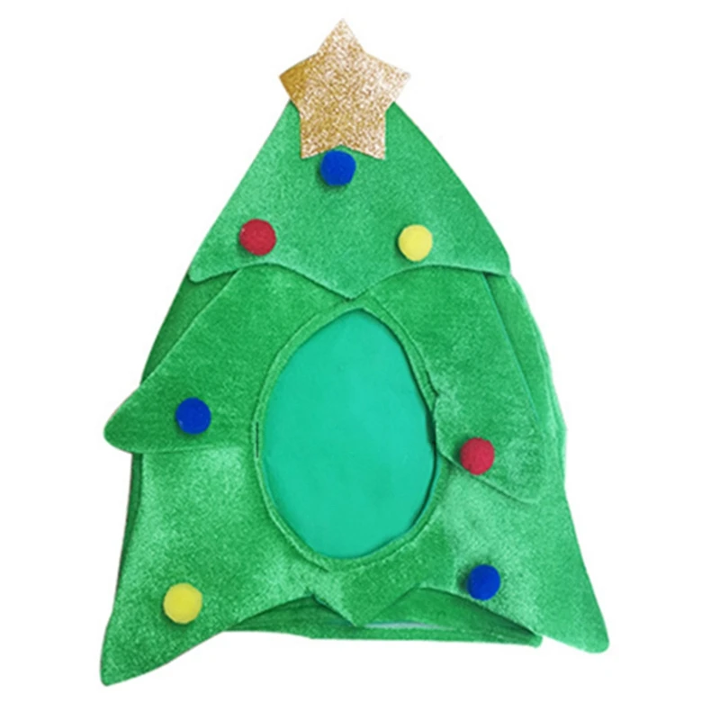 Шляпа с рождественской елкой забавная Рождественская шляпа новинка шапка Санта