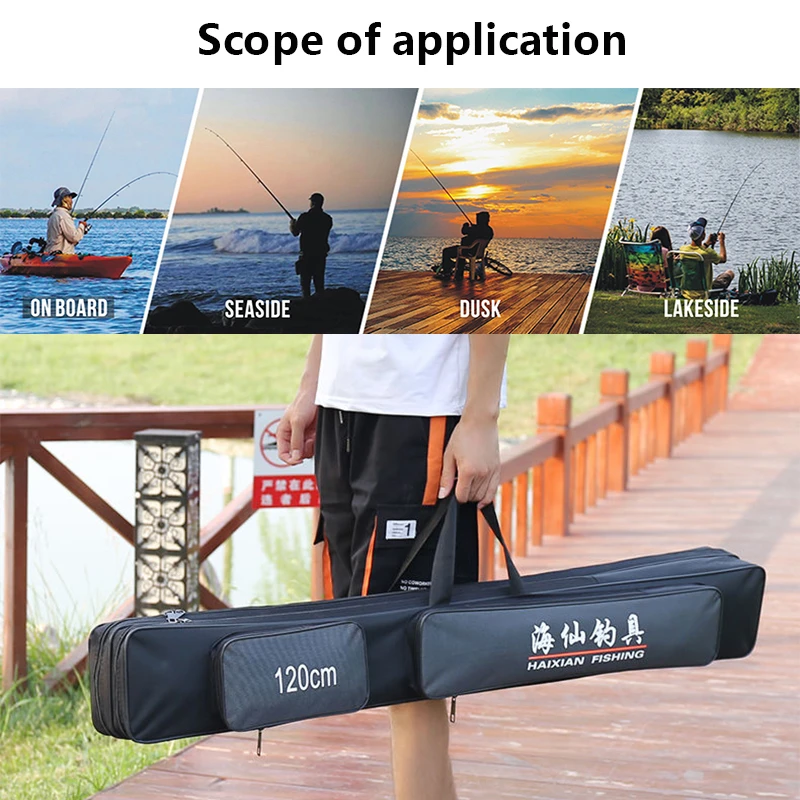 Водонепроницаемый Удочка сумки Портативный Мультифункциональные большие