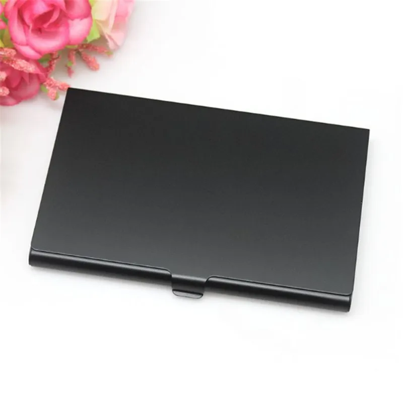 Визитная карточка чехол нержавеющая сталь Алюминий держатель металлическая